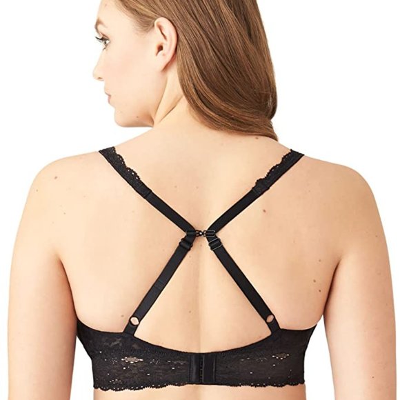 Wacoal Halo Lace Wire Free Bralette - Picture 2 of 10